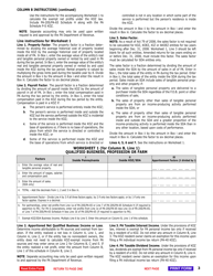 Schedule P-S KOZ Calculation of Pa Keystone Opportunity Zone (Koz) and Strategic Development Area (Sda) - Exempt Income for Partners and Shareholders - Pennsylvania, Page 3