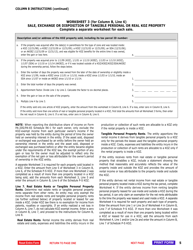 Schedule P-S KOZ Calculation of Pa Keystone Opportunity Zone (Koz) and Strategic Development Area (Sda) - Exempt Income for Partners and Shareholders - Pennsylvania, Page 5