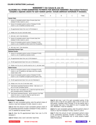 Schedule P-S KOZ Calculation of Pa Keystone Opportunity Zone (Koz) and Strategic Development Area (Sda) - Exempt Income for Partners and Shareholders - Pennsylvania, Page 9