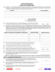 Form REV-72 Application for Sales Tax Exemption - Pennsylvania, Page 10