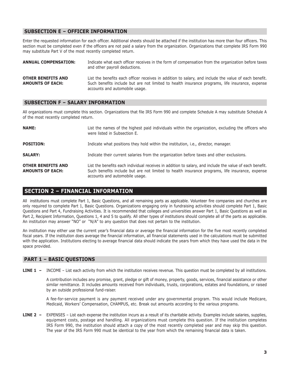 Form REV-72 Application for Sales Tax Exemption - Pennsylvania, Page 3