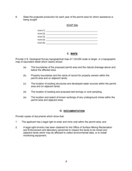 Small Operator Assistance Application Form, Page 3