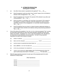 Small Operator Assistance Application Form, Page 4