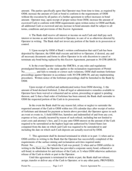 Escrow Agreement Form, Page 2