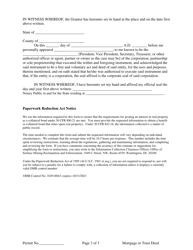 Mortgage or Deed of Trust, Page 3