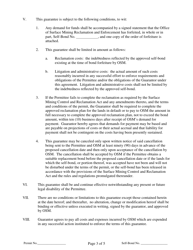 Self-bond Corporate Guarantee Form, Page 3