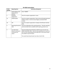 Instructions for OSMRE Form SF-425 Federal Financial Report, Page 12