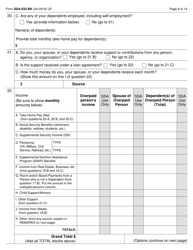 Form SSA-632-BK Request for Waiver of Overpayment Recovery, Page 8