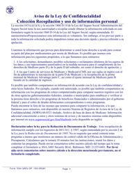 Formulario SSA-1021-SP Apelacion De La Determinacion Por El Beneficio Adicional De Ayuda Para Los Costos Por Medicamentos De Medicare (Spanish), Page 4