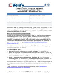 Document preview: Further Action Notice - Tentative Nonconfirmation (Tnc) (French)