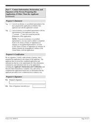 USCIS Form I-192 Application for Advance Permission to Enter as a Nonimmigrant, Page 10