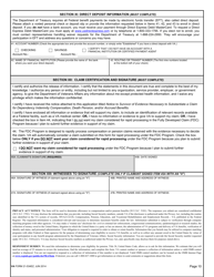 VA Form 21-534EZ Application for DIC, Death Pension, and/or Accrued Benefits, Page 10