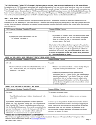 VA Form 21-534EZ Application for DIC, Death Pension, and/or Accrued Benefits, Page 2