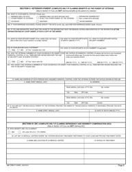 VA Form 21-534EZ Application for DIC, Death Pension, and/or Accrued Benefits, Page 8