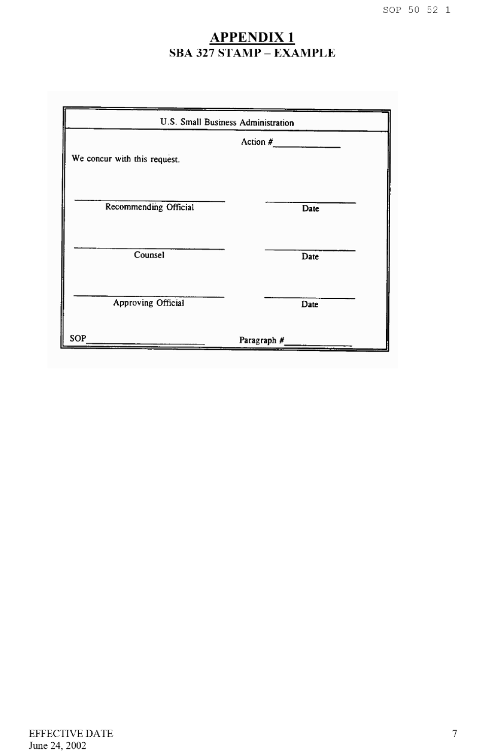 SBA Form 327 - Fill Out, Sign Online and Download Printable PDF ...