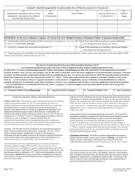 ATF Form 5300.9 (4473) Firearms Transaction Record, Page 3