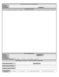 Form TA-VA-16 Motorboat Accident Report - Vermont, Page 3
