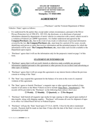 Document preview: Form TA-VG-118A Dppa User Agreement (Non-standard) - Vermont