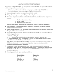 Form CVO-003 Rental Company Tax Report - Vermont, Page 2