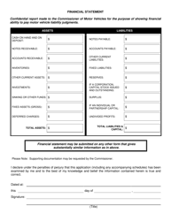Form TA-VI-107(D) Application for Self-insurance - Vermont, Page 2