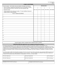 Form DI15 Driver Improvement Clinic License Application - Virginia, Page 2