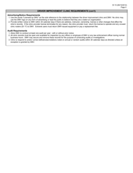 Form DI15 Driver Improvement Clinic License Application - Virginia, Page 4