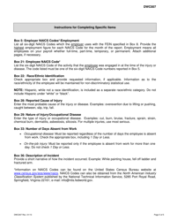 Form DWC007 Employer&#039;s Report of Non-covered Employee&#039;s Occupational Injury or Disease - Texas, Page 5
