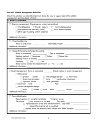 Form PWD885 Wildlife Management Plan for Agricultural Tax Valuation - Texas, Page 3