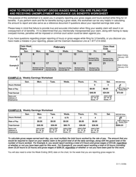 Form D-11 &quot;Properly Report Gross Wages&quot; - Vermont