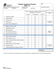 DSHS Form 10-509 download printable PDF or fill online form PSC-17