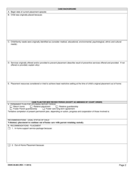 DSHS Form 09-893 Periodic Review of Individual Service Plan (Dda) - Washington, Page 2