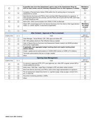 DSHS Form 15-331 Annual Assessment Checklist (Developmental Disability Administration) - Washington, Page 3