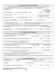 DSHS Form 14-057B Noncustodial Parent Child Support Enforcement Application - Washington, Page 2