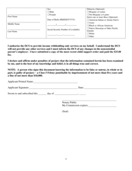 Form DSS-SE-405 Application for Income Withholding Only Services - South Dakota, Page 4