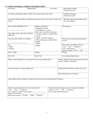 Form DSS-SE-406 Application for State Parent Locator Services - South Dakota, Page 4