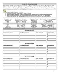 South Dakota Weatherization Assistance Application - South Dakota, Page 2