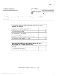 Form PC368 Exhibit F Expense Information - Texas, Page 2