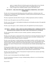 Substance Abuse Accreditation Application - South Dakota, Page 3