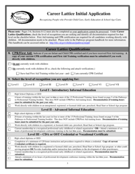 Career Lattice Initial Application - South Dakota, Page 3