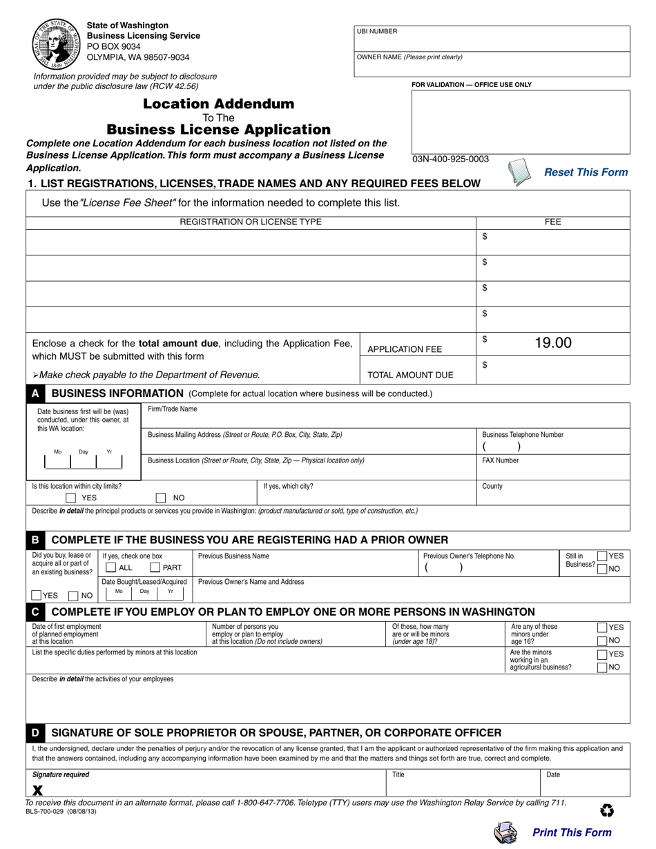 washington state business license lookup