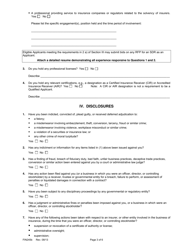 Form FIN245B Attachment 1B Application Form (Individuals) - Texas, Page 3