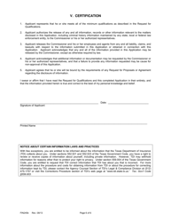 Form FIN245B Attachment 1B Application Form (Individuals) - Texas, Page 6