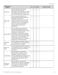Form FIN587 Third Party Administrator (Tpa) Contract Review Checklist - Texas, Page 2