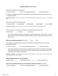 Form LHL560 Long-Term Care Insurance Personal Worksheet - Texas, Page 2