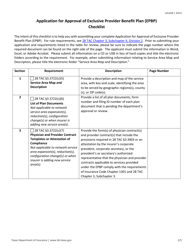 Form LHL658 Application for Approval of Exclusive Provider Benefit Plan (Epbp) - Texas, Page 2