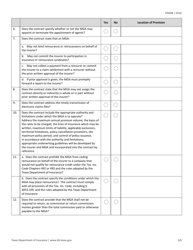 Form FIN586 Managing General Agency (Mga) Contract Review Checklist - Texas, Page 2