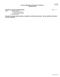 Form TJPC-AGE-06A-04 (2087) Interagency Application for Placement (Iap) - Texas, Page 16