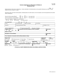 Form TJPC-AGE-06A-04 (2087) Interagency Application for Placement (Iap) - Texas, Page 7
