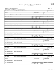 Form TJPC-AGE-06A-04 (2087) Interagency Application for Placement (Iap) - Texas, Page 8