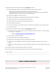 Form TJPC-FIS-20-05 Private Service Provider Selection, Contract and Monitoring Process Checklist for Residential Services - Texas, Page 3